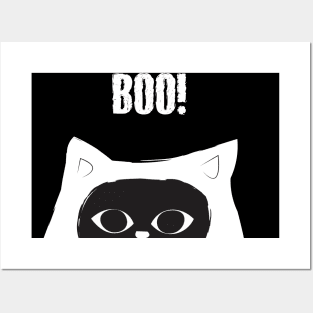 Boo Halloween Posters and Art